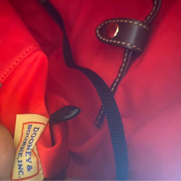 Dooney & Bourke Ostrich Bristol Florentine Leather  with Dooney Charms - Picture 2 of 16